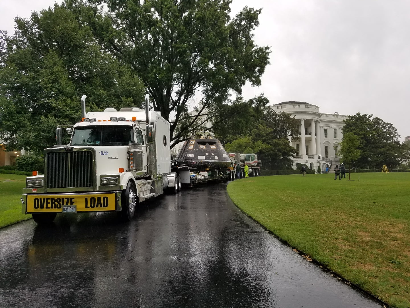 WCS Permits Moves NASA Aircraft to White House