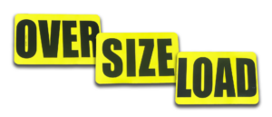 Oversize Load Magnetic 3-piece Sign