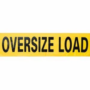 12" X 72" OVERSIZE LOAD VINYL BANNER - WCS Permits