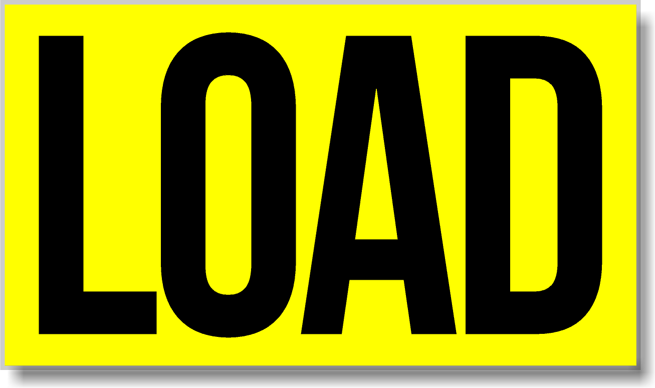 AMC 3-Piece Magnetic Oversize Load Sign Set – 8x60 Inch – For Escort/Pilot Trucks