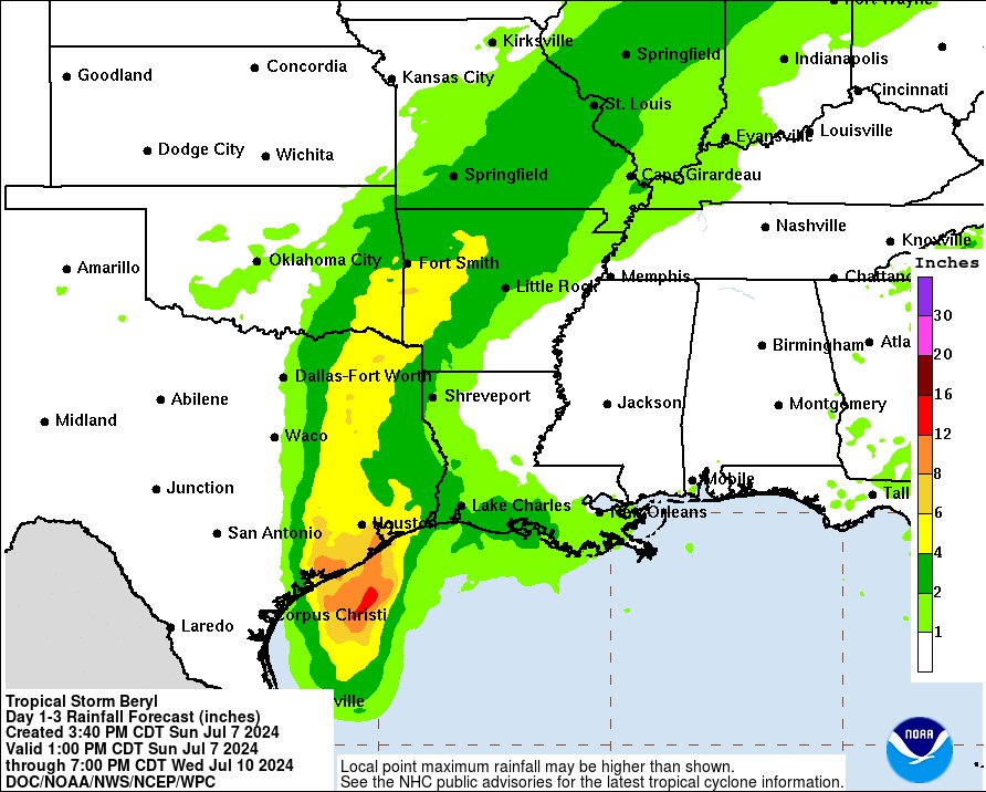 TX: Temporary Suspension of IRP and Temporary Permits for Disaster Relief