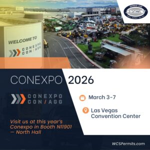 WCS Permits to Exhibit at CONEXPO in Las Vegas